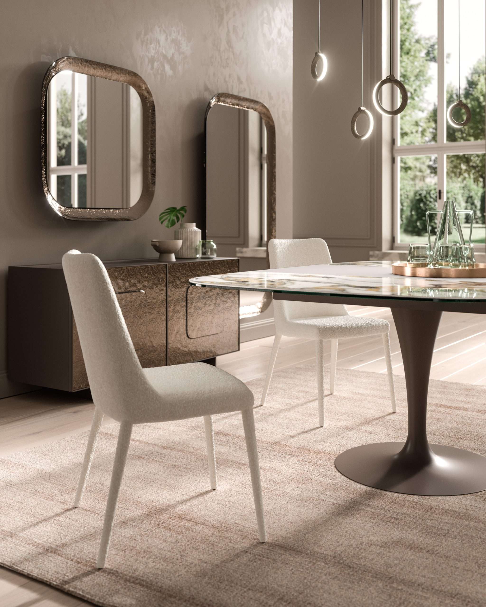 Luxury Sheep Dining Chair