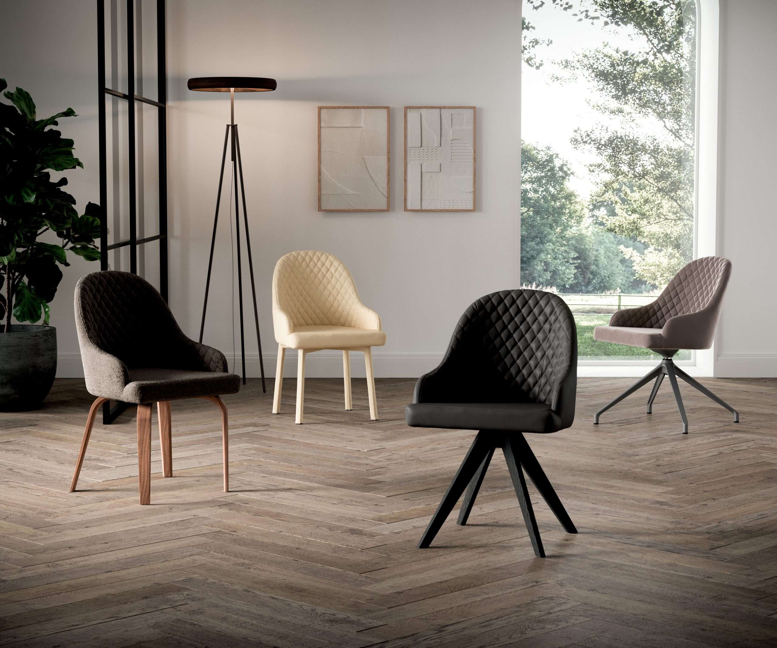 Luxury upholstered chair