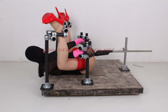 Device Bondage Steel tube restraint BDSM furniture Dungeon Furniture The lower body is forced to leak the bondage