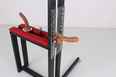 CBT chair for male submissives - Penis bondage & rear filling