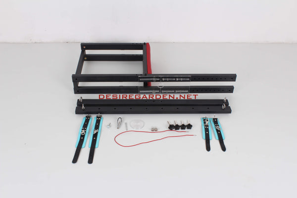 CBT chair for male submissives - Penis bondage & rear filling